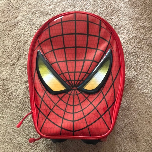 spiderman rolling suitcase